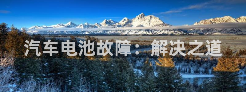 优发国际注册平台是什么：汽车电池故障：解决之道