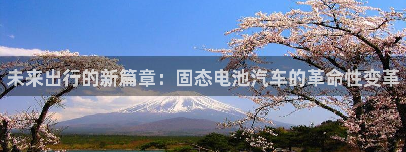 优发国际官网手机版下载：未来出行的新篇章：固态电池汽车的革命性变革