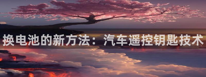 优发国际平台u8怎么样：换电池的新方法：汽车遥控钥匙技术